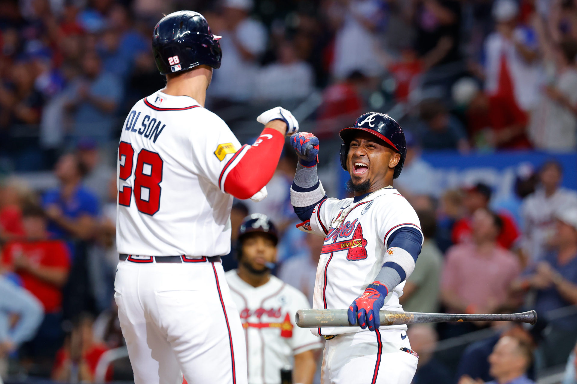 Matt Olson and Ozzie Albies