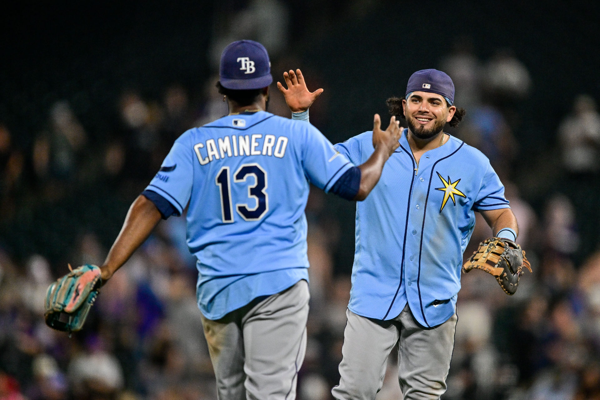 Junior Caminero and Jonathan Aranda