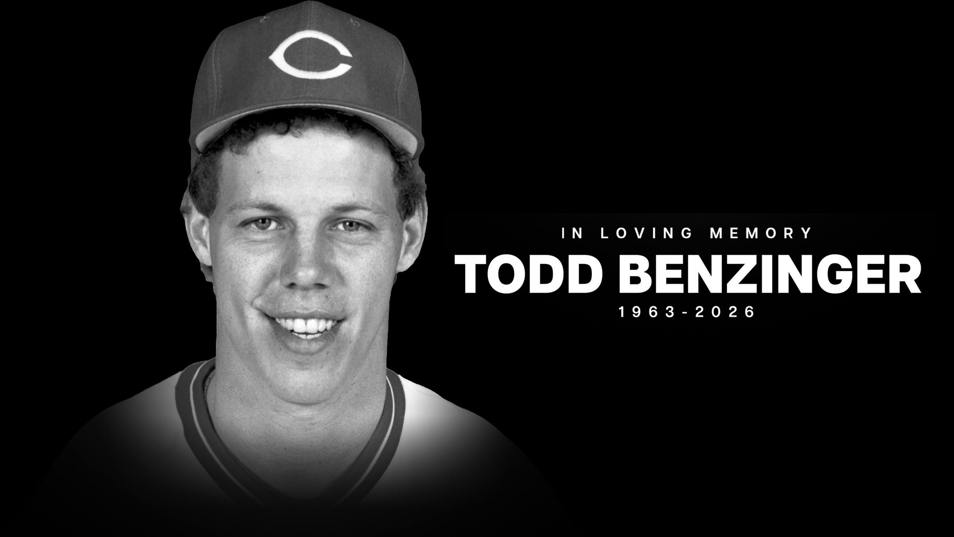 Todd Benzinger in memoriam graphic