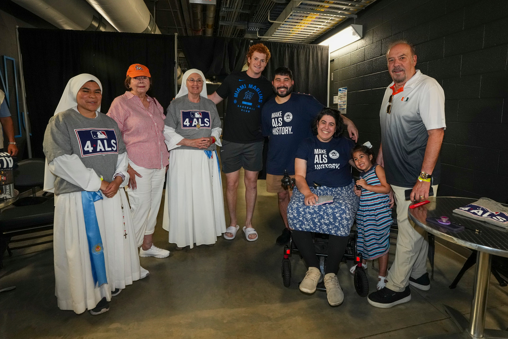 ALS Warriors and their families