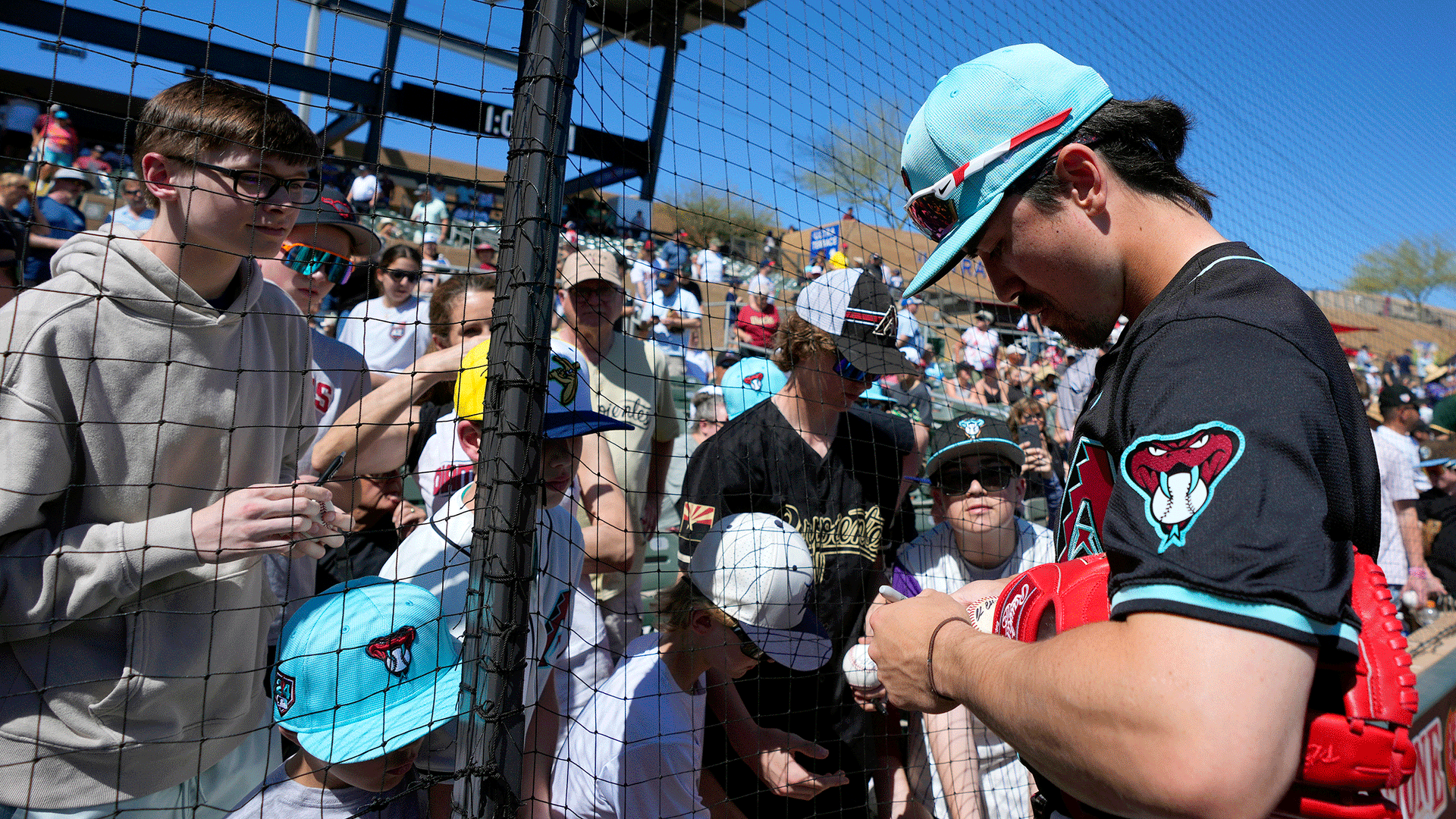 Corbin Carroll at Salt River Fields