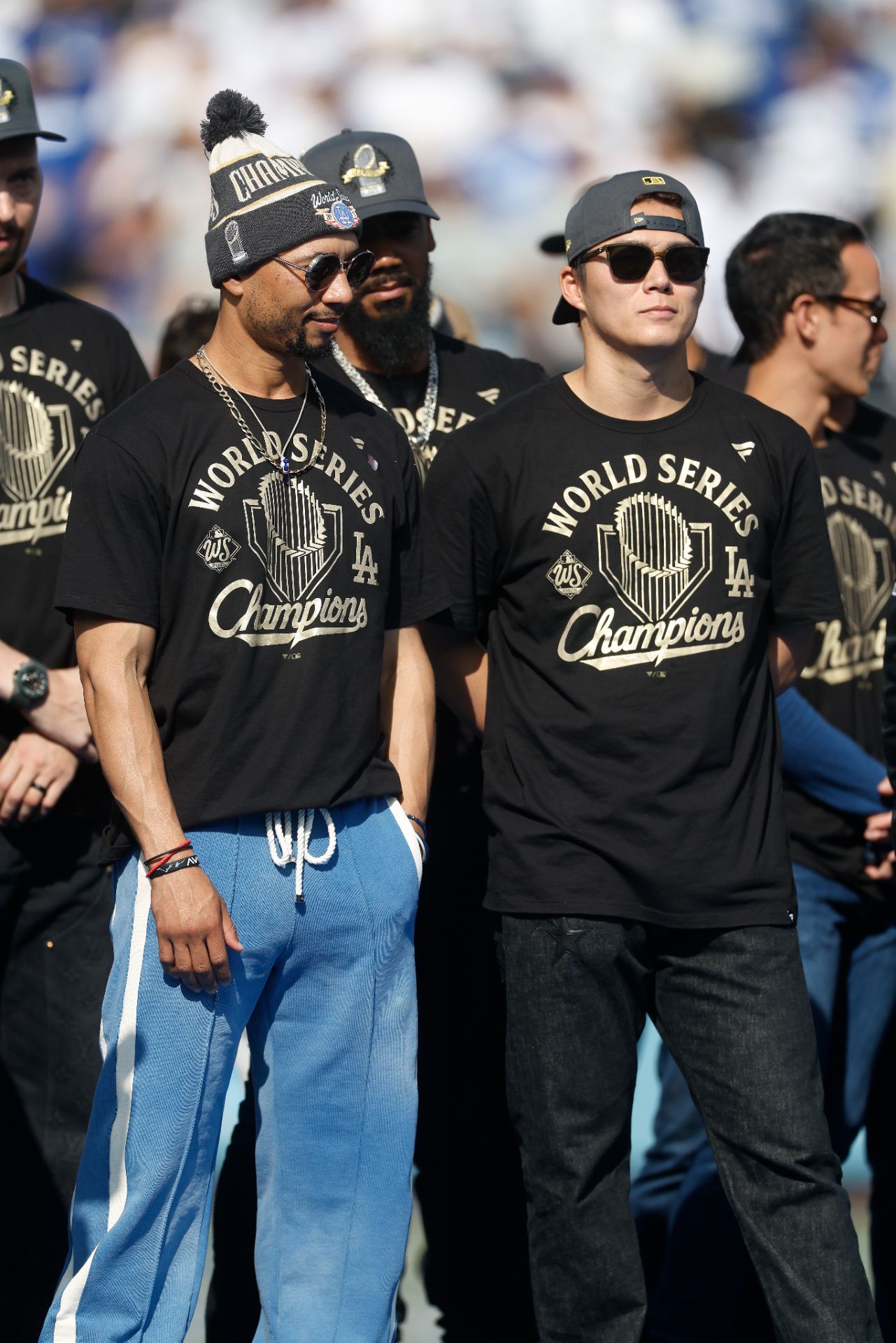 Mookie Betts and Yoshinobu Yamamoto