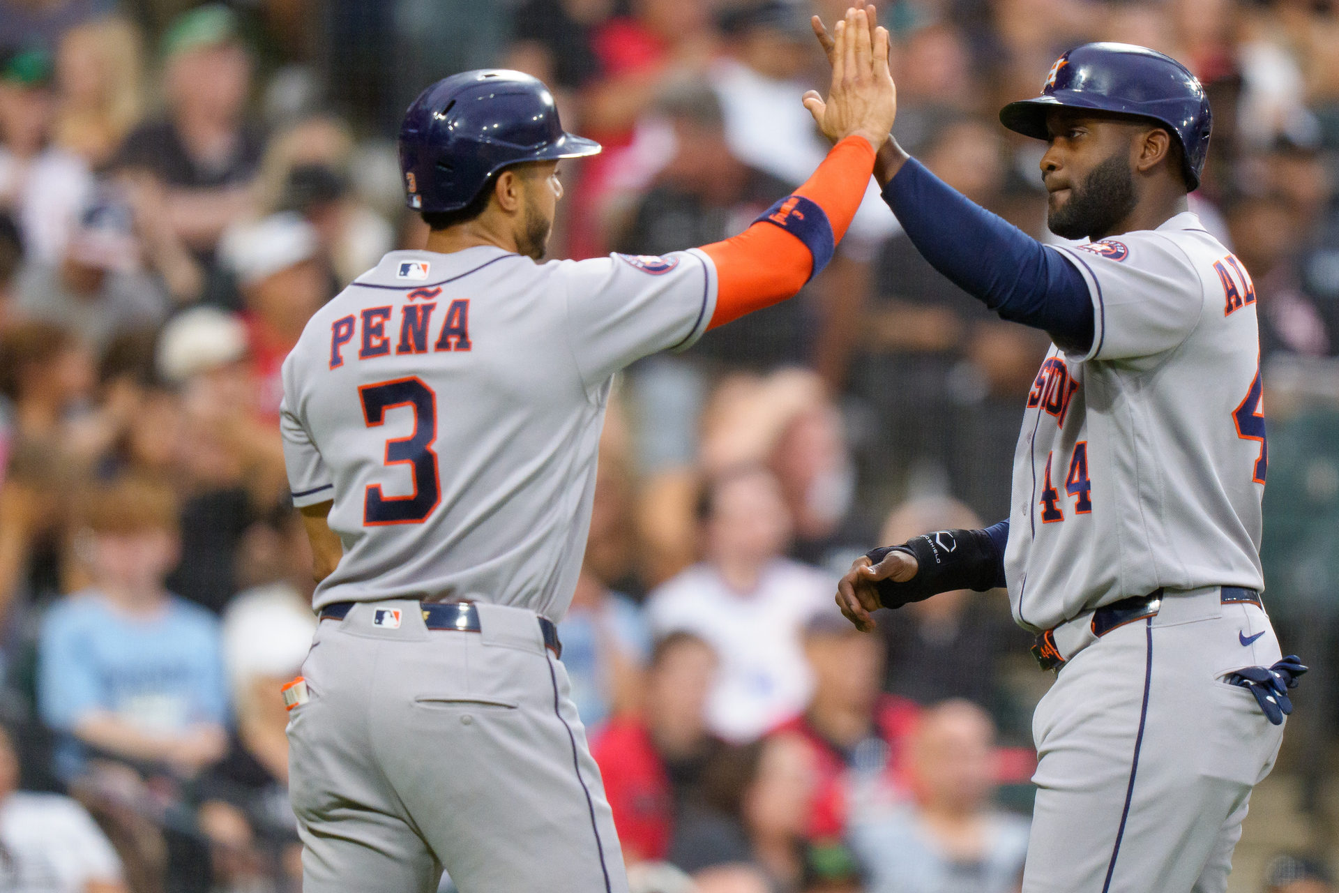 Jeremy Peña and Yordan Alvarez
