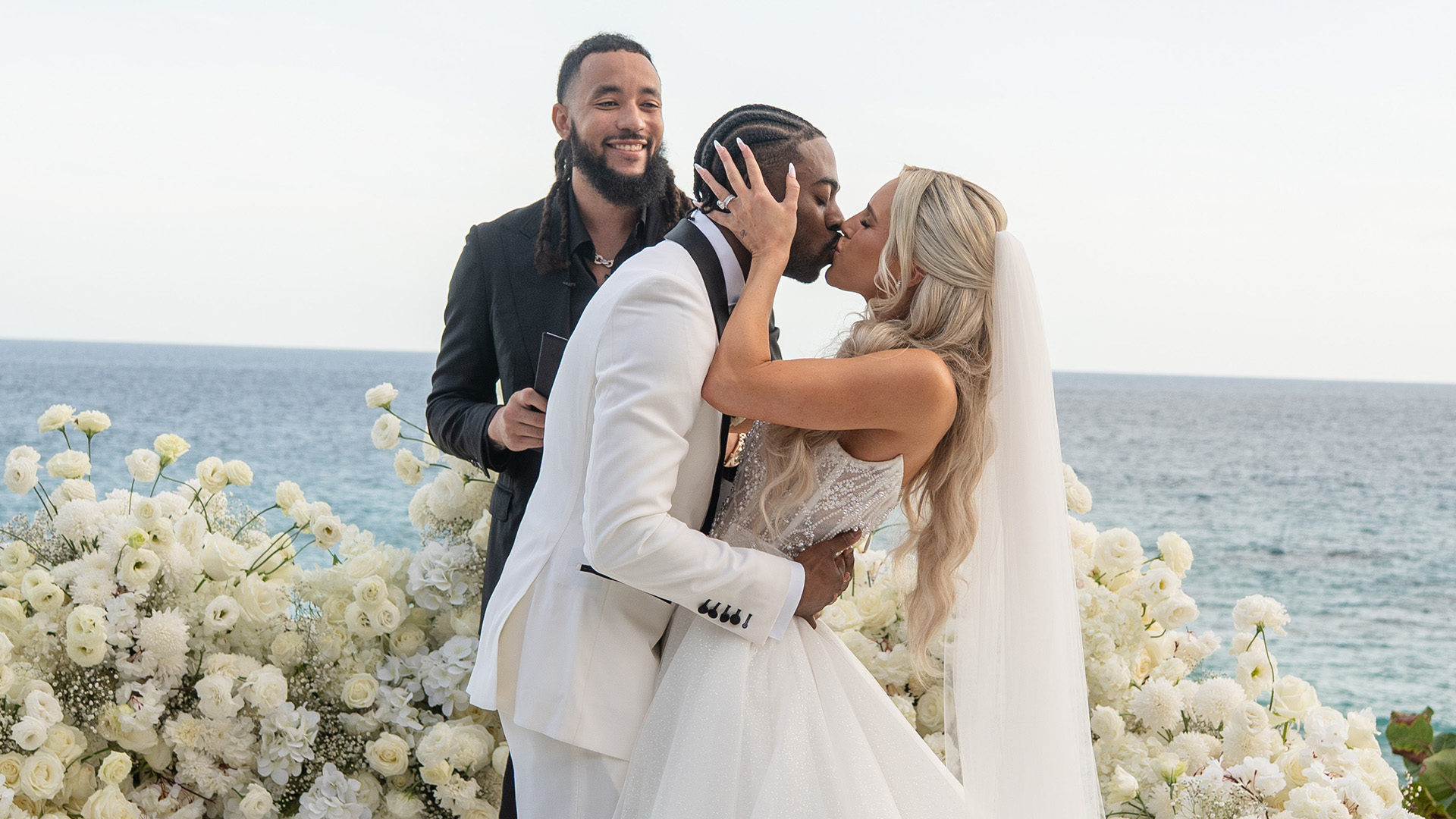 J.P. Crawford at Ryan Bliss' wedding