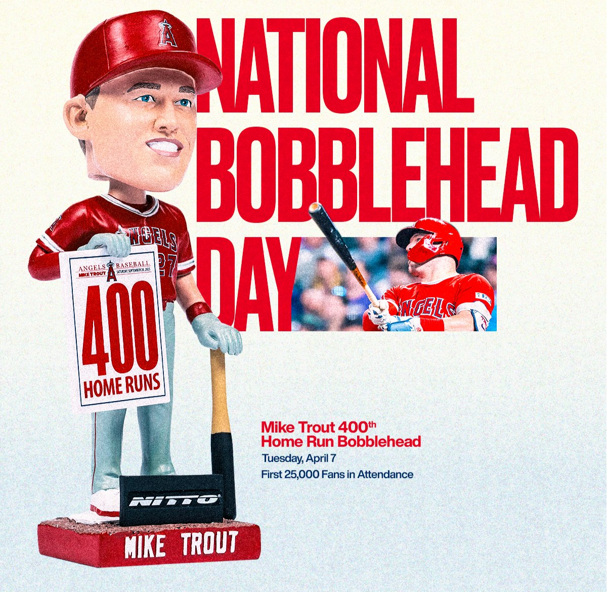 Mike Trout bobblehead