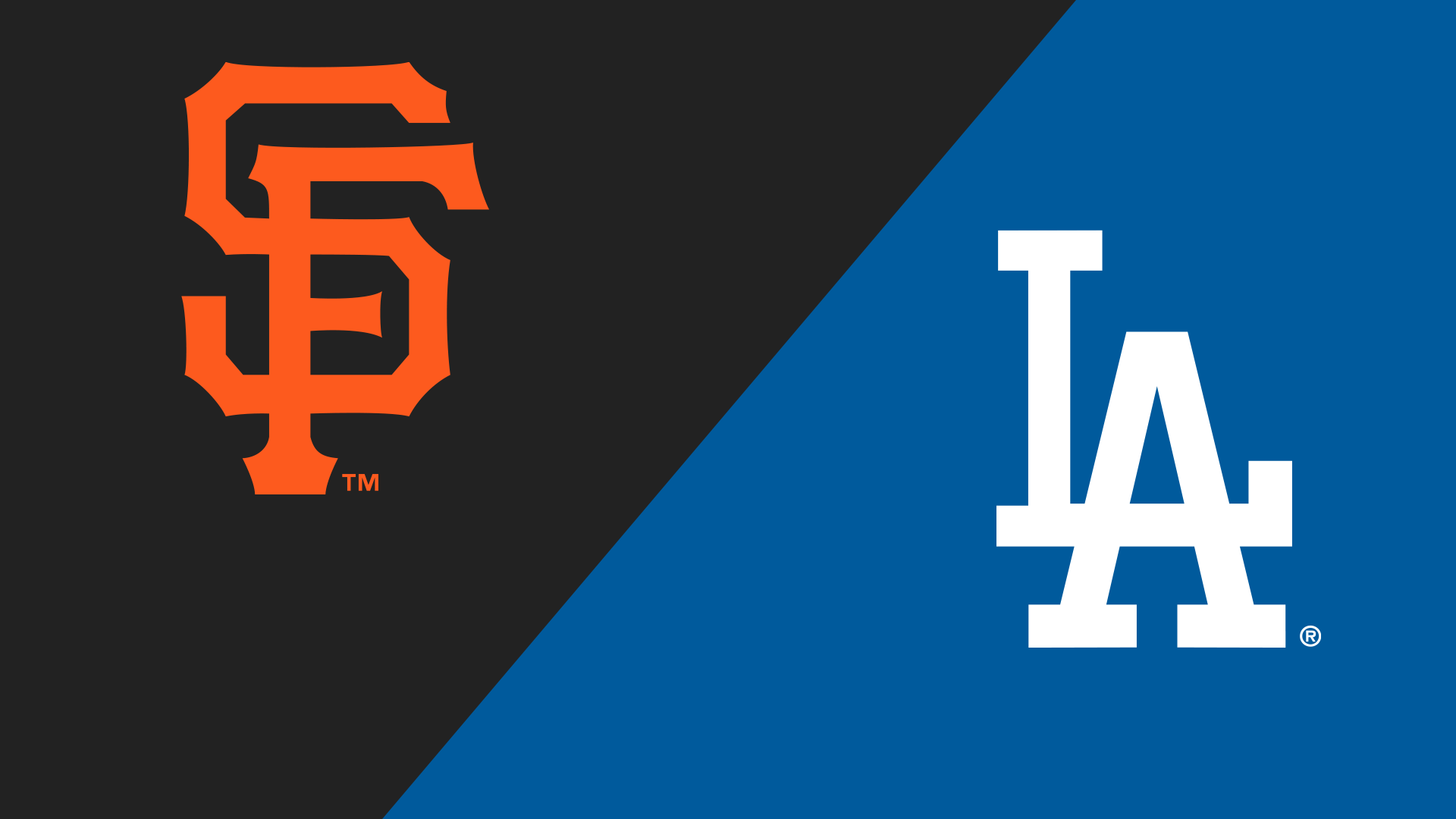 Giants and Dodgers logos