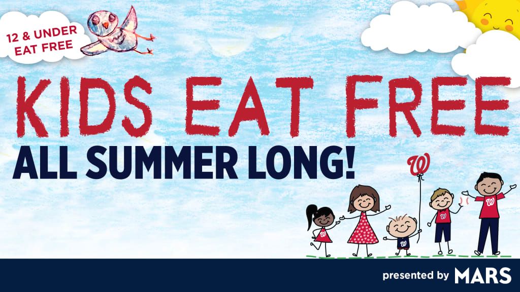 Kids Eat Free at Nationals Park