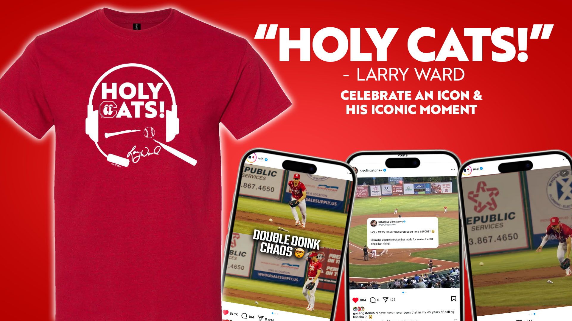 HOLY CATS the T-shirt