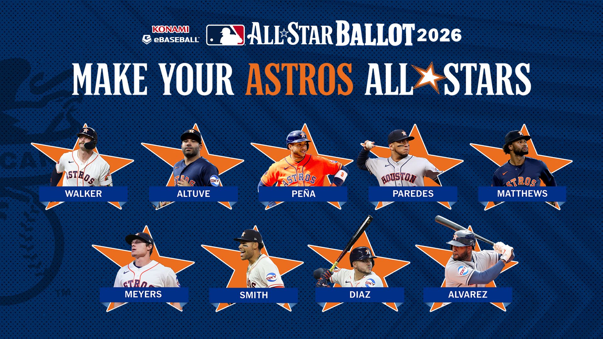 Astros All-Star ballot
