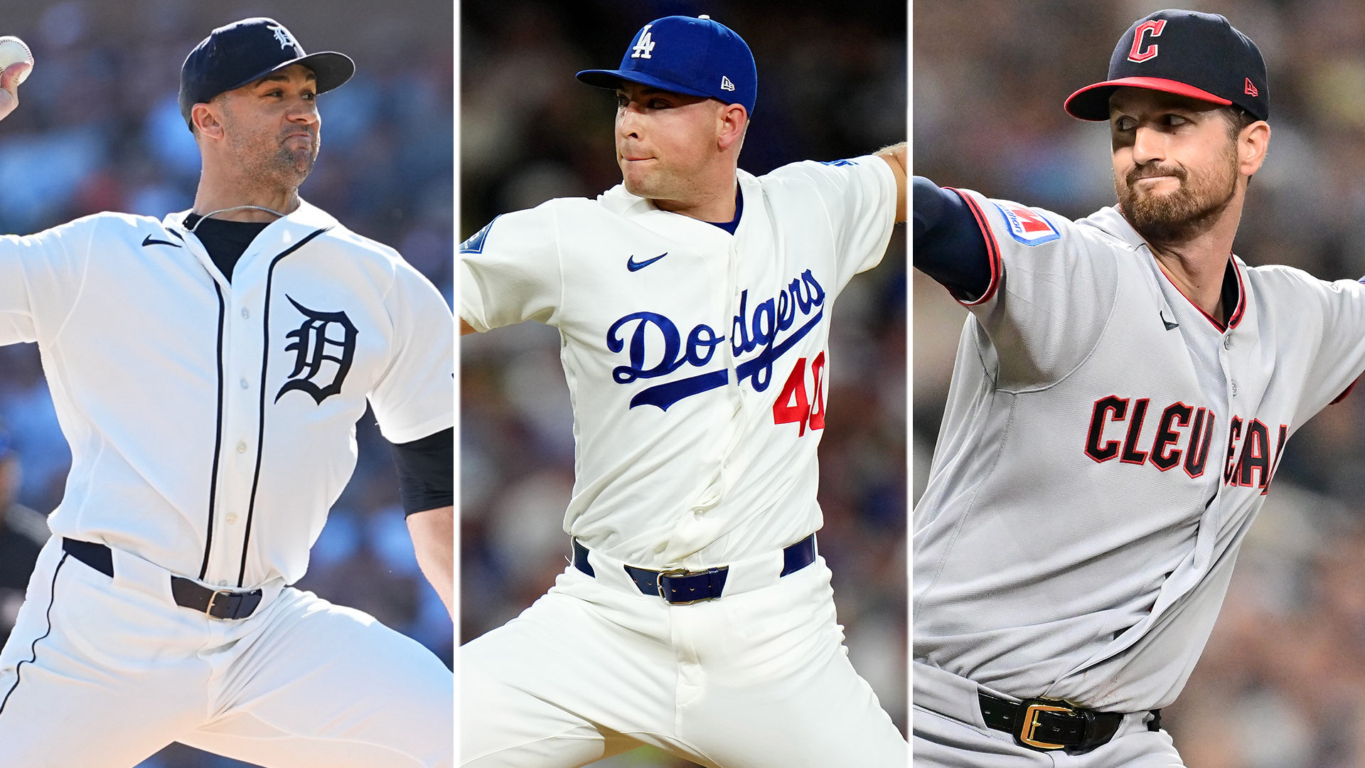 Jack Flaherty, Kris Bubic, Foster Griffin