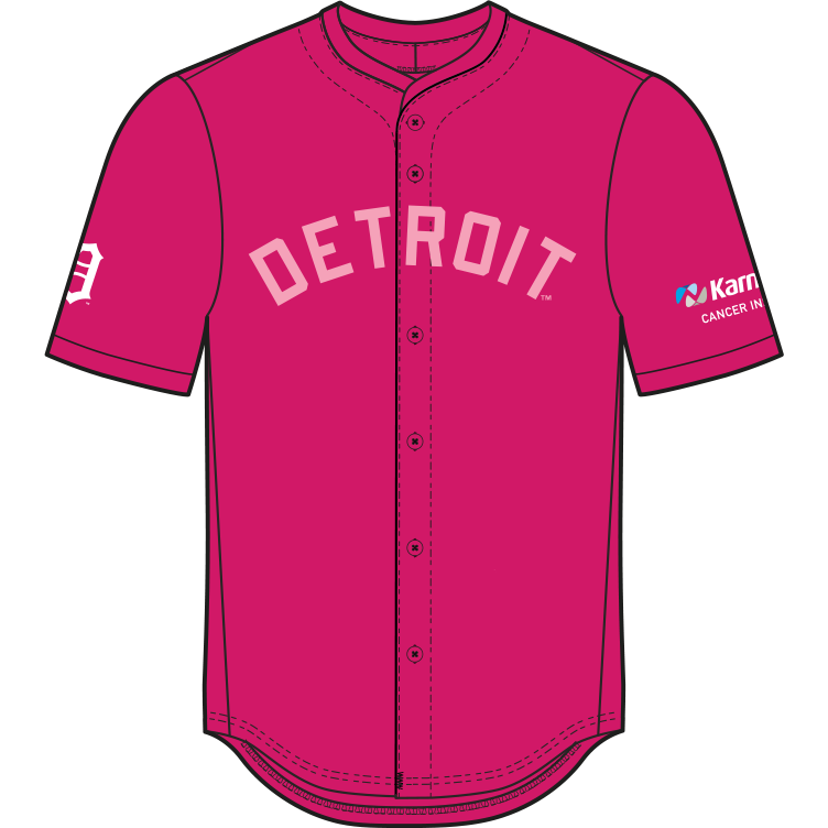 Tigers pink jersey giveaway