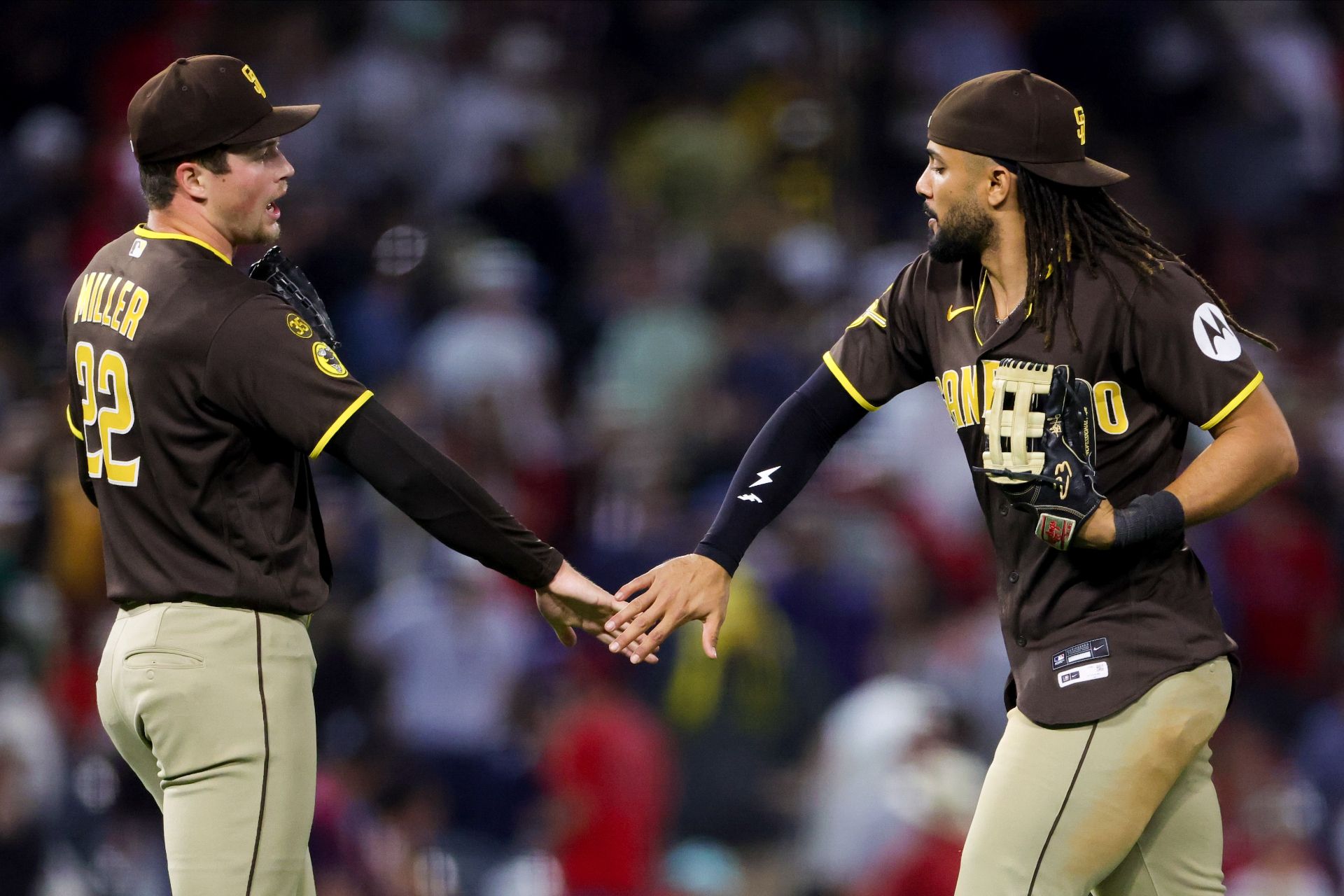 Mason Miller and Fernando Tatis Jr.