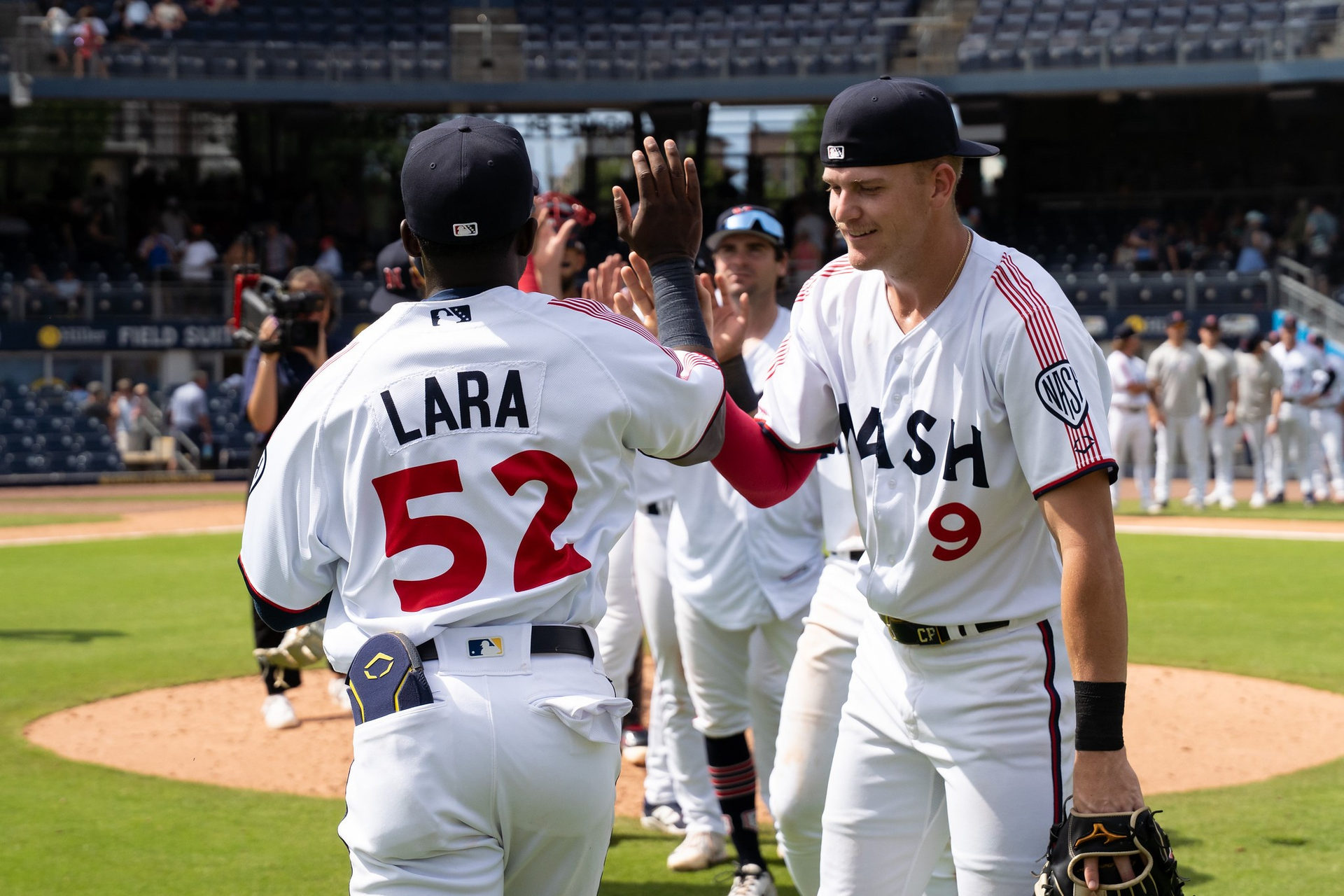 Luis Lara and Cooper Pratt