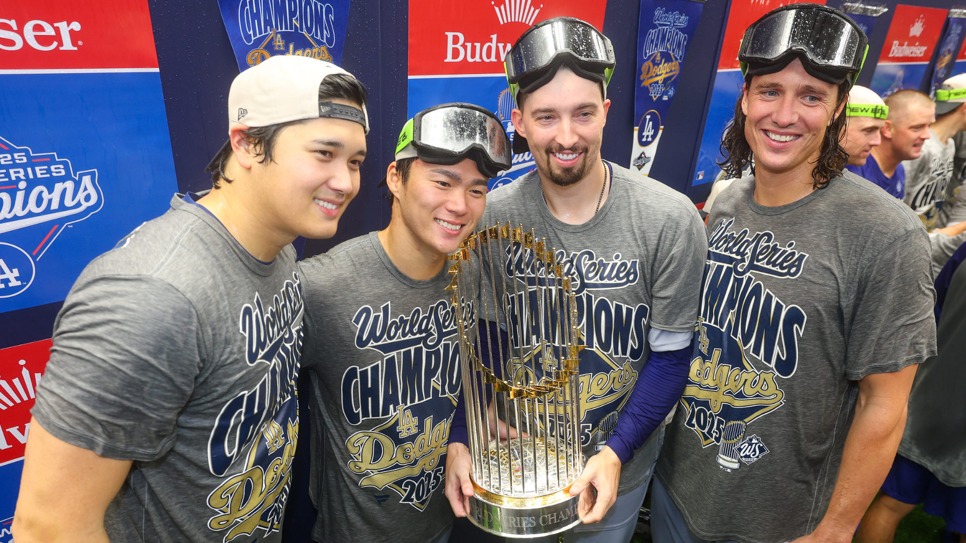 Shohei Ohtani, Yoshinobu Yamamoto, Blake Snell and Tyler Glasnow