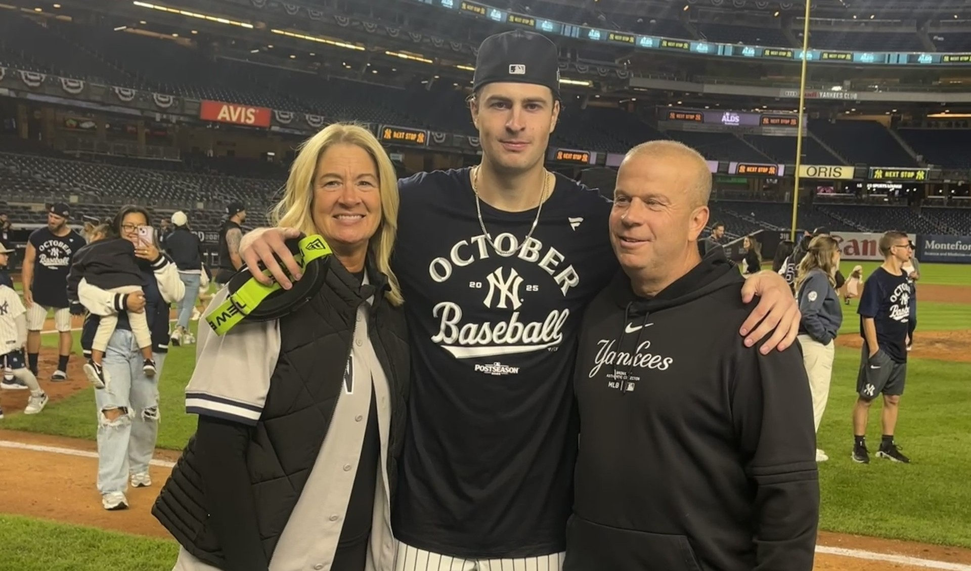 Christine, Cam and John Schlittler