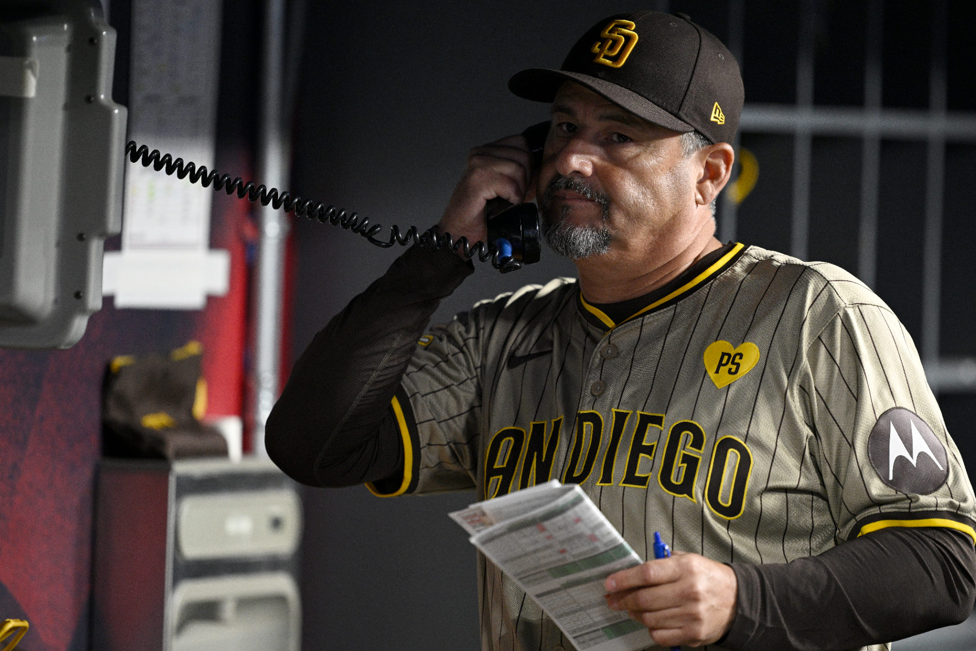 Pitching coach Ruben Niebla