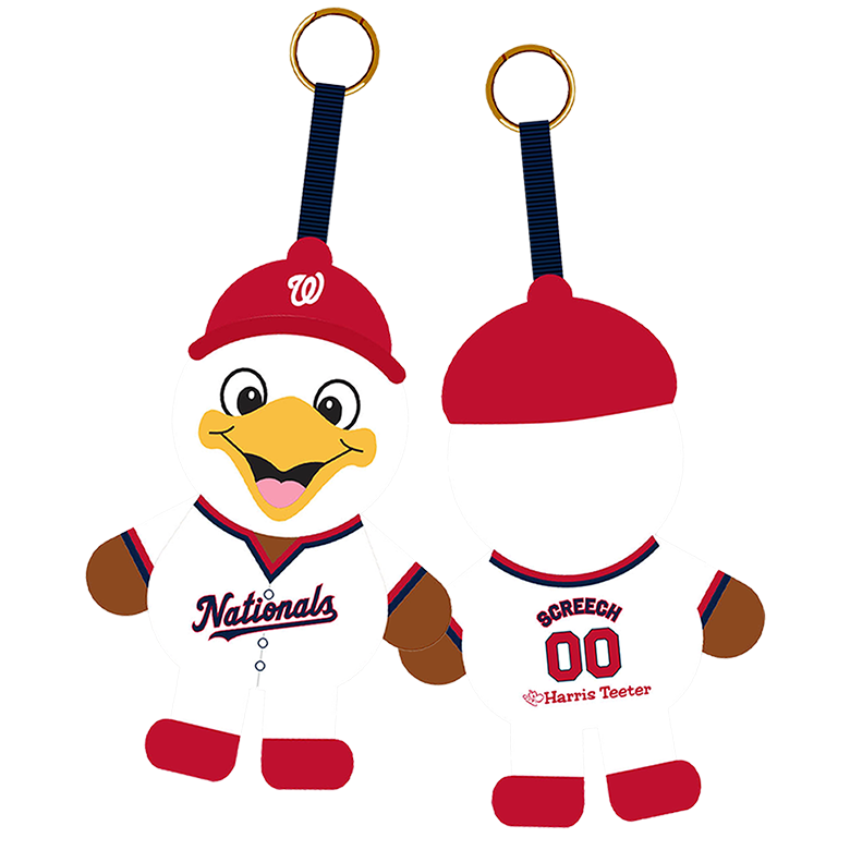 Kids plush keychain
