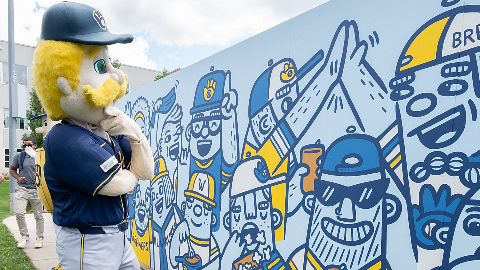 7th Inning Stretch mural