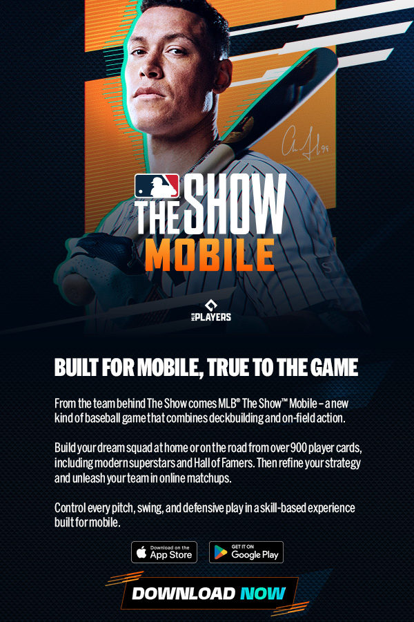 Play MLB The Show Mobile Now!