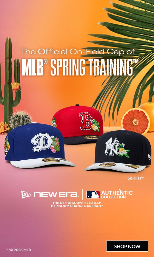 The wait is over. Shop The Official Cap of Spring Training from New Era.