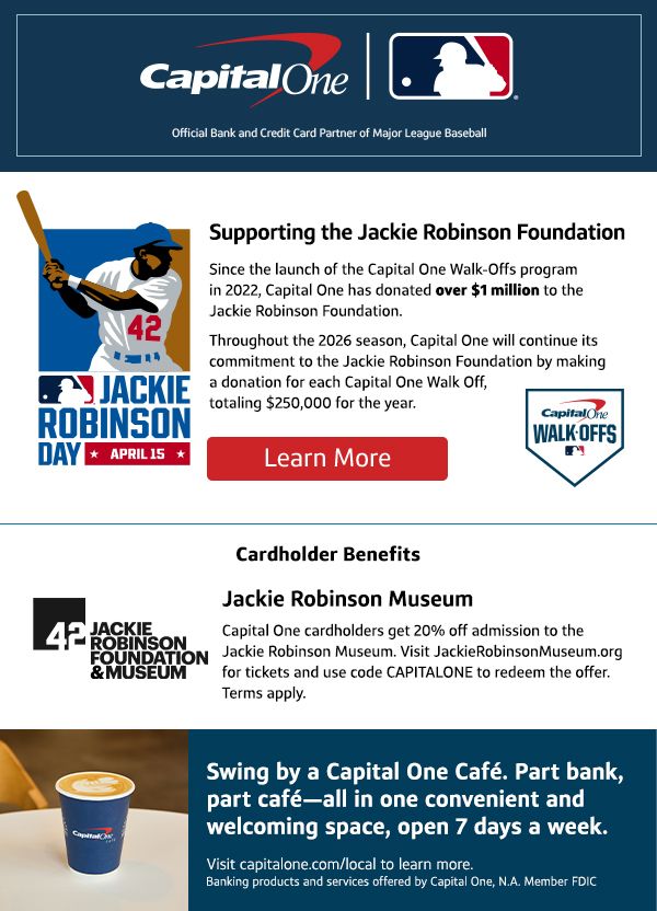 Capital One celebrates Jackie Robinson Day