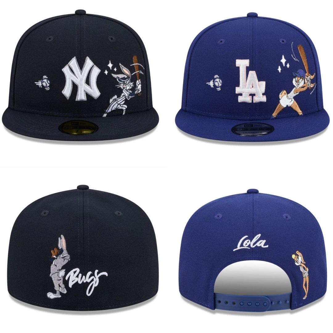 MLB Looney Tunes baseball caps