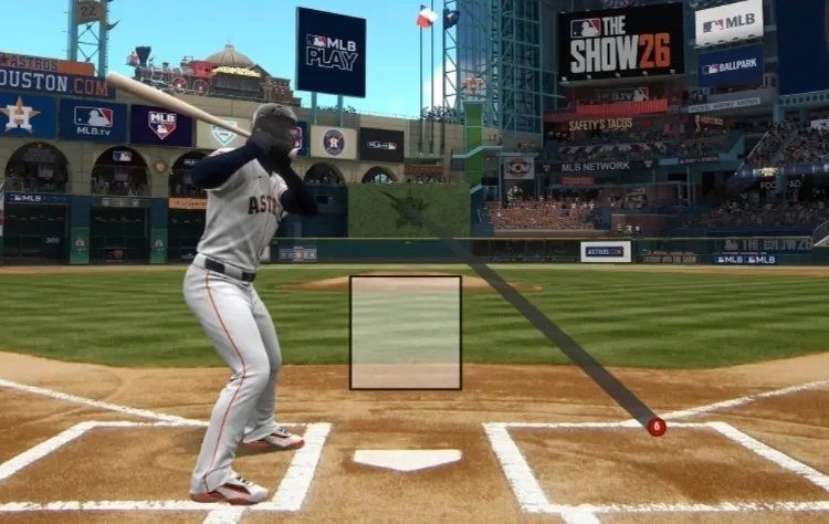 The pitch location of Jose Altuve's whiff vs. Shohei Ohtani in MLB Gameday