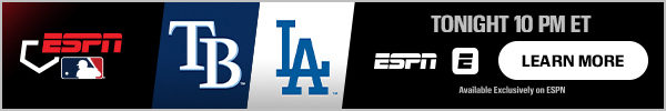 Tampa Bay Rays vs. Los Angeles Dodgers