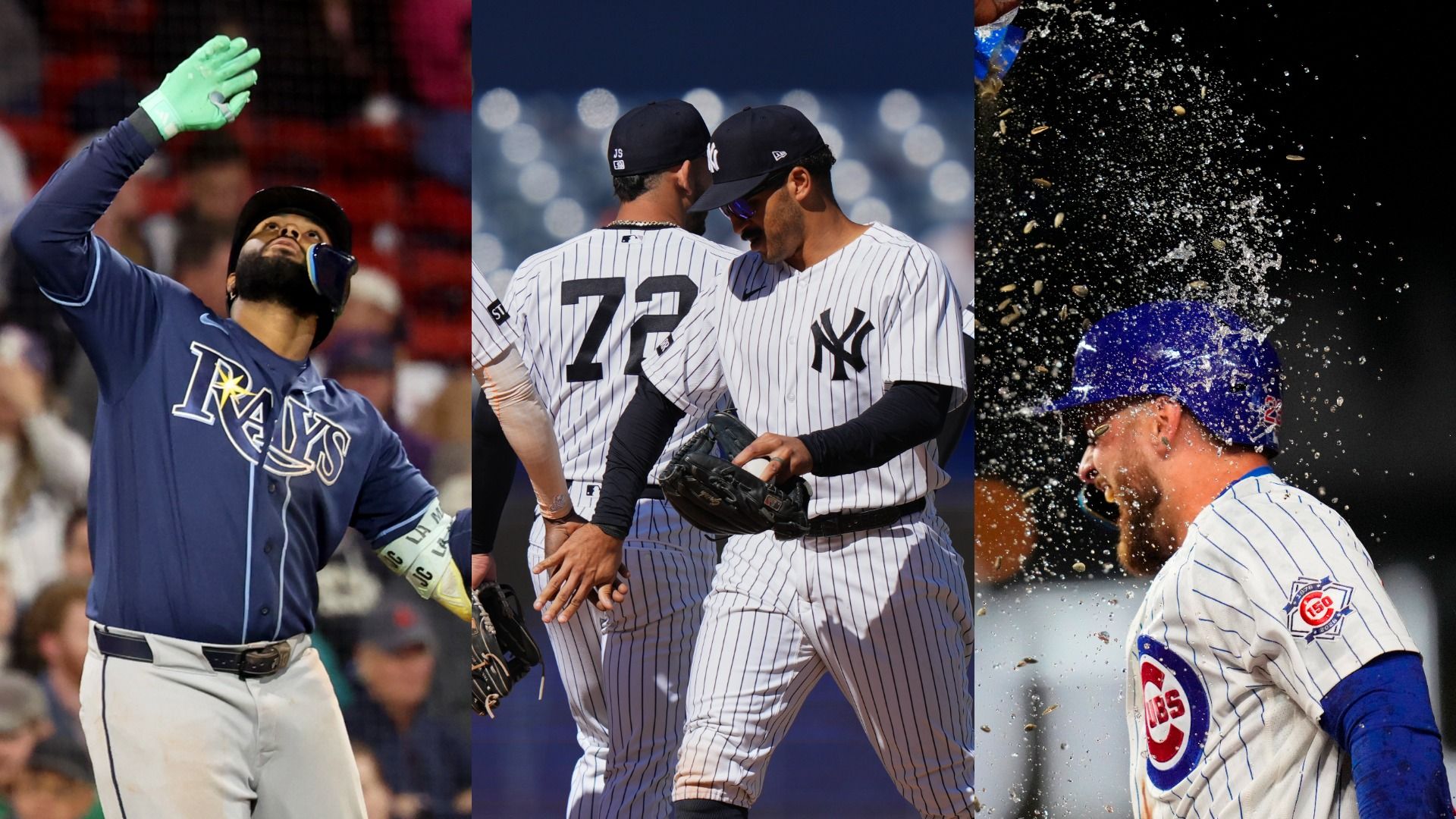 The Rays, Yankees and Cubs are three of MLB's hottest teams