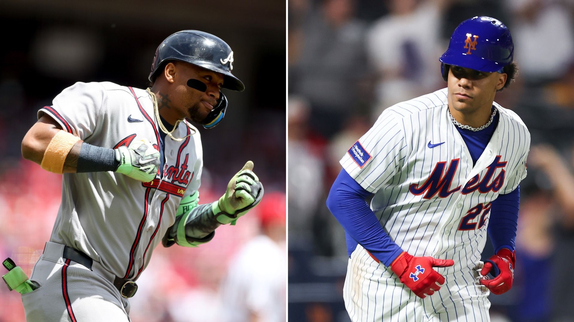Ronald Acuña Jr. and Juan Soto Ronald Acuña Jr. and Juan Soto