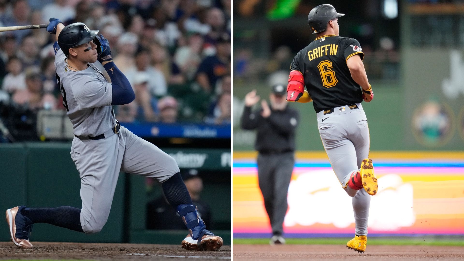 Aaron Judge and Konnor Griffin