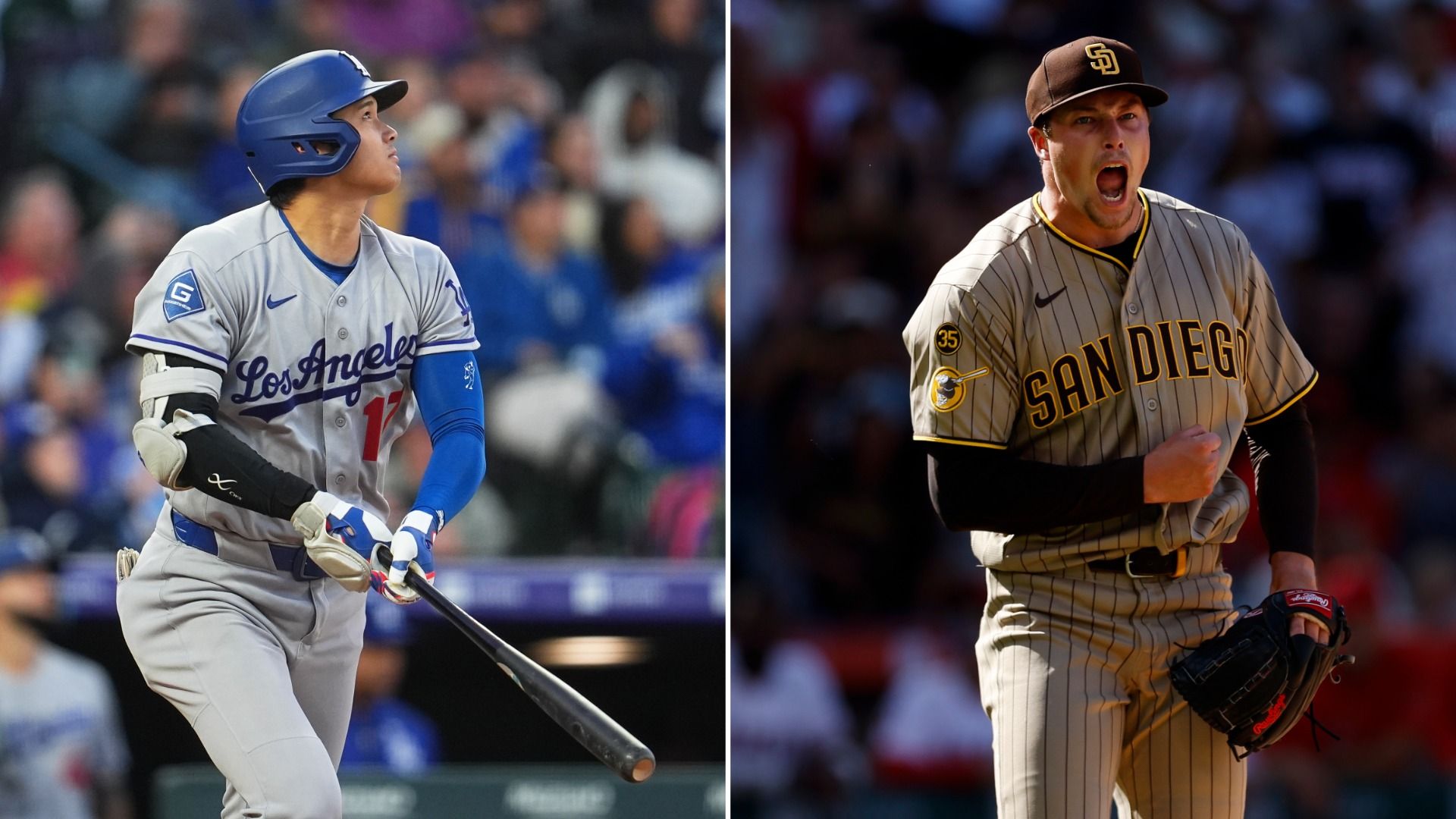 Shohei Ohtani and Mason Miller