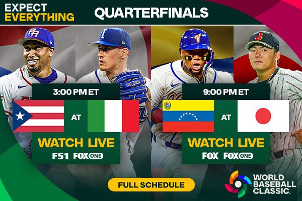 WORLD BASEBALL CLASSIC FULL SCHEDULE
