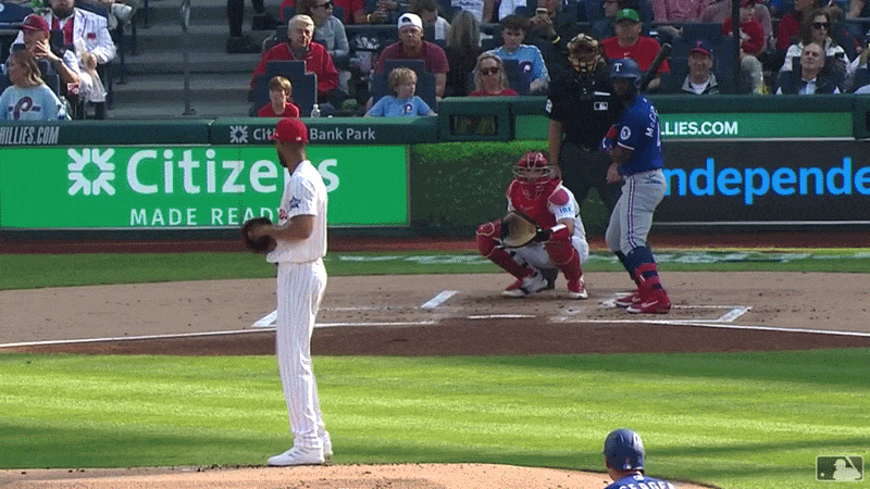 An animated GIF of Cristopher Sánchez changeups