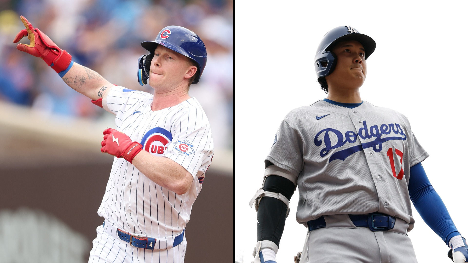 Pete Crow-Armstrong and Shohei Ohtani