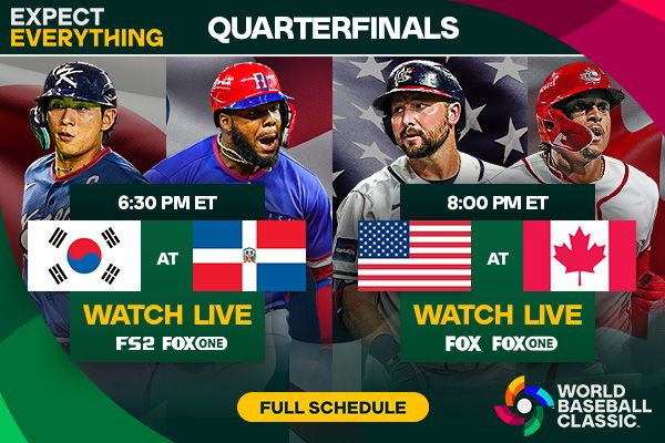 WORLD BASEBALL CLASSIC FULL SCHEDULE