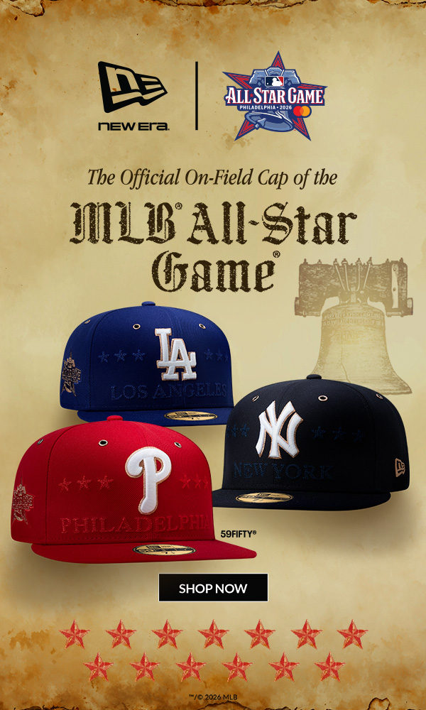 New Era. The Official On-Field Cap of the MLB All-Star Game. Shop Now.