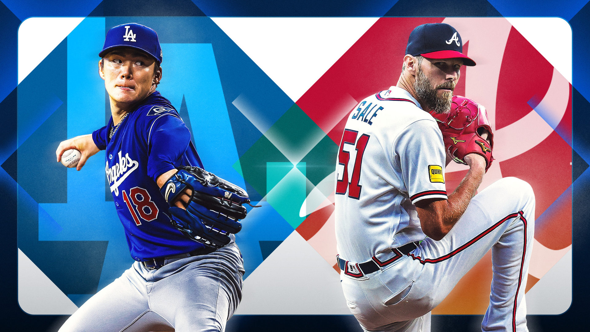 Yoshinobu Yamamoto and Chris Sale