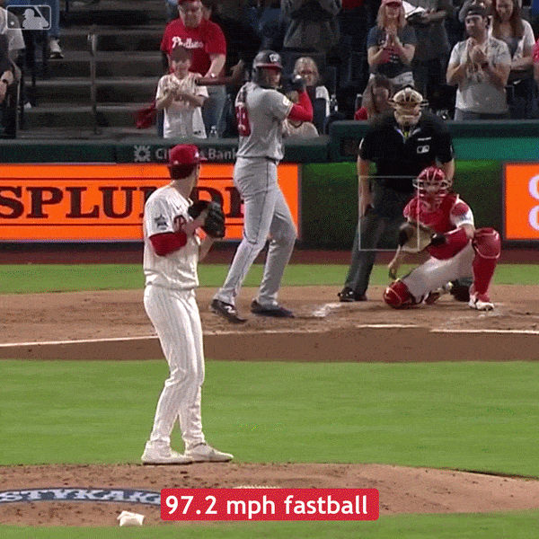 An animated GIF of Andrew Painter's strikeouts