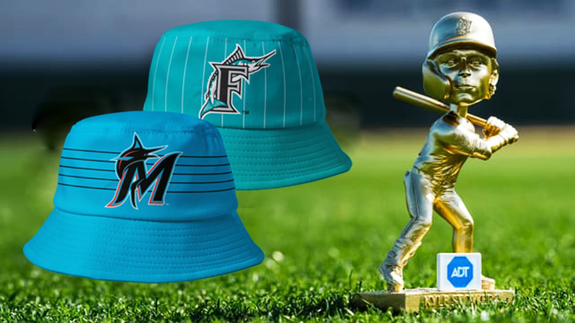 Marlins' bucket hat and bobblehead giveaways