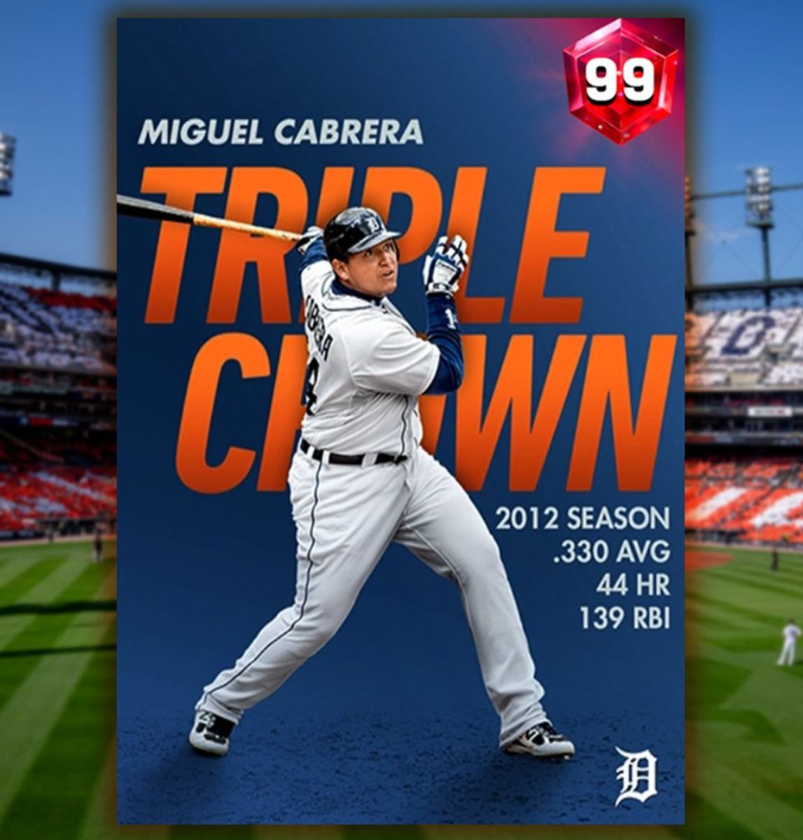 Triple Crown Miguel Cabrera in MLB The Show 26