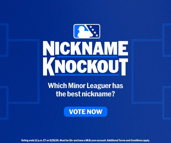 NICKNAME KNOCKOUT Which Minor Leaguer has the best nickname? VOTE NOW